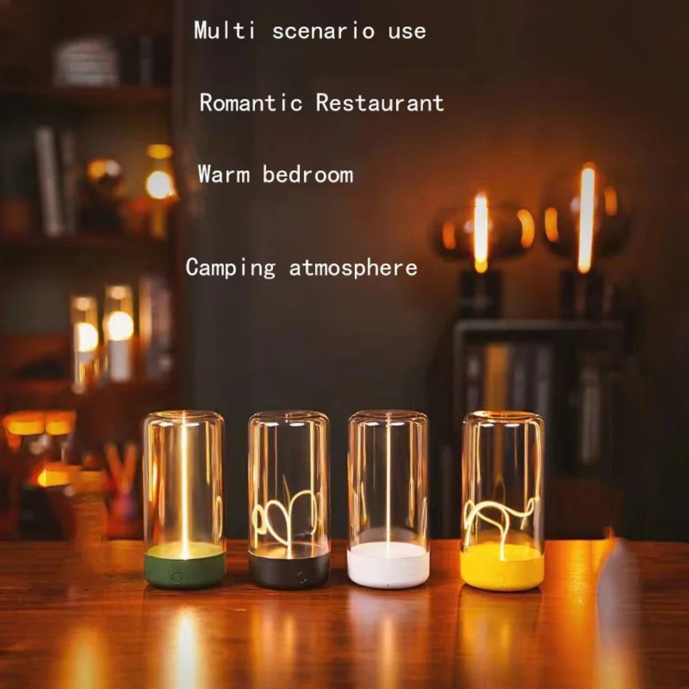 1. Rechargeable Magnetic Table Light – LED Desktop Ambient Lamp