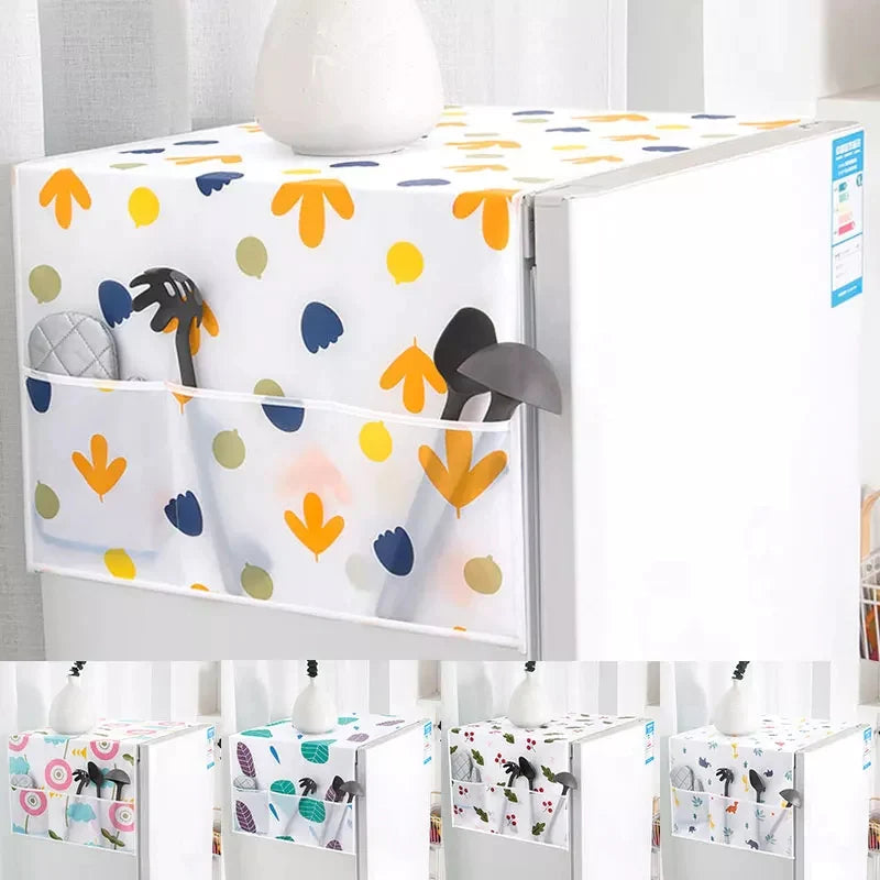 Imported Transparent Fridge Cover