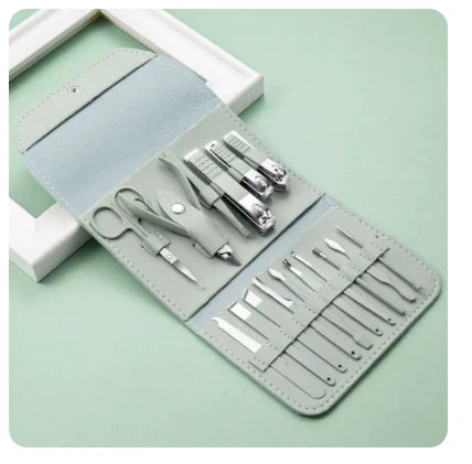 16 PCS Stainless Steel Manicure Set