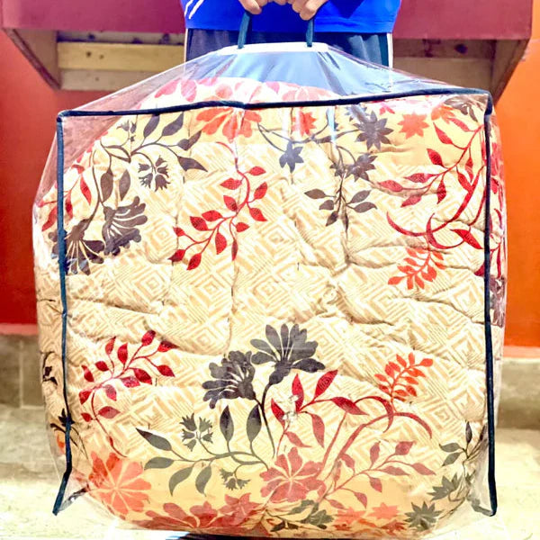 Clear Quilt Blanket Storage Bag