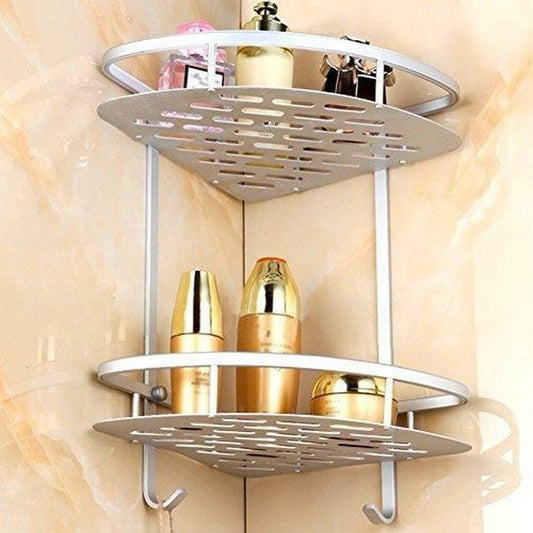 2-Level Corner Shelf for Wall Mount