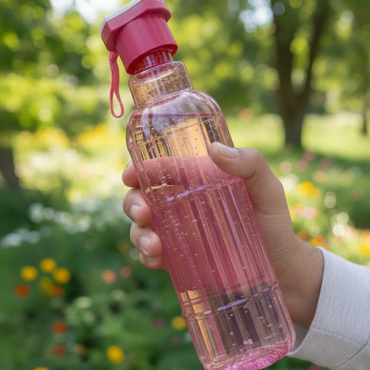 2Pcs Plastic Water Bottle Set – Durable & Reusable, Home and Living