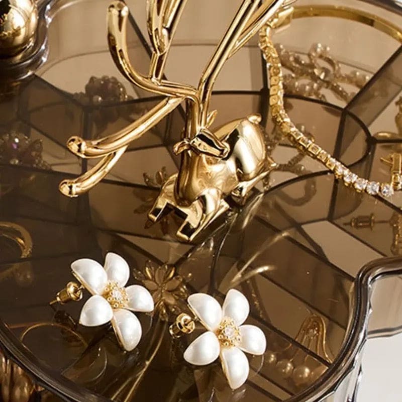 3 Layer Deer Jewelry Box