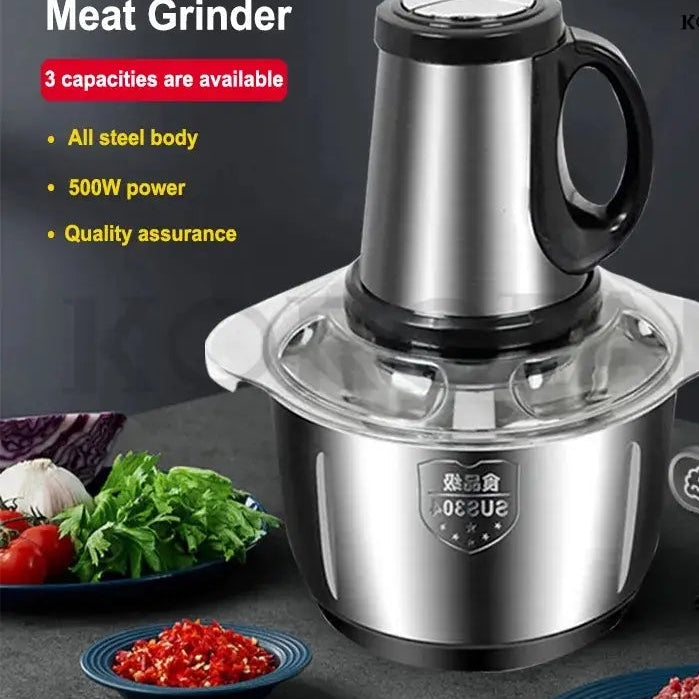 3 Litre Electric Kitchen Meat Mincer & Blender
