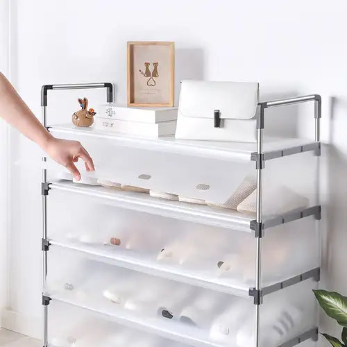 5 Layer Dust Proof Shoe Rack