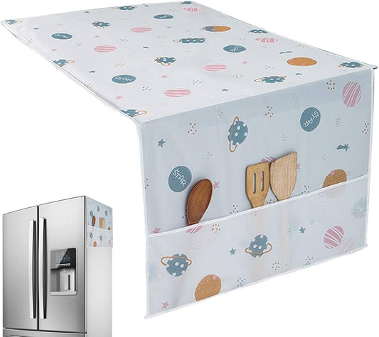 Imported Transparent Fridge Cover