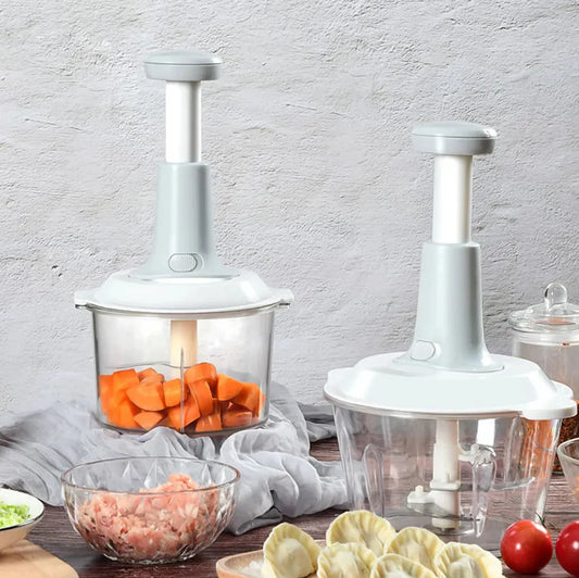 Multifunctional Hand Pat Chopper and Mixer 1.5L