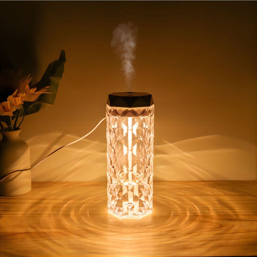 Crystal Breeze Air Humidifier Lamp