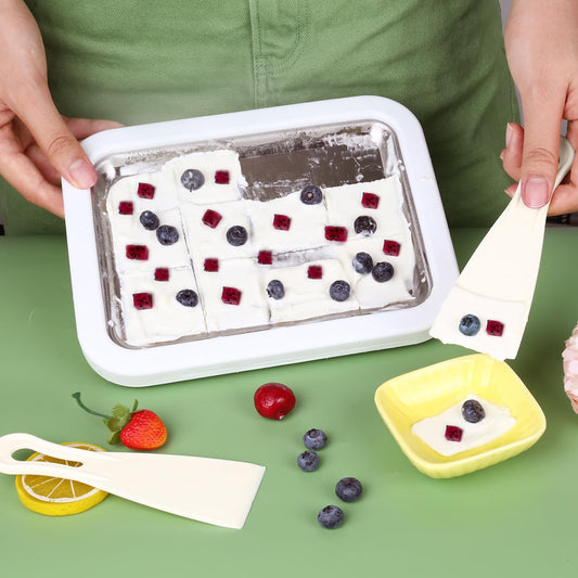 Instant Ice Cream Maker Tray, Kitchen Accessories