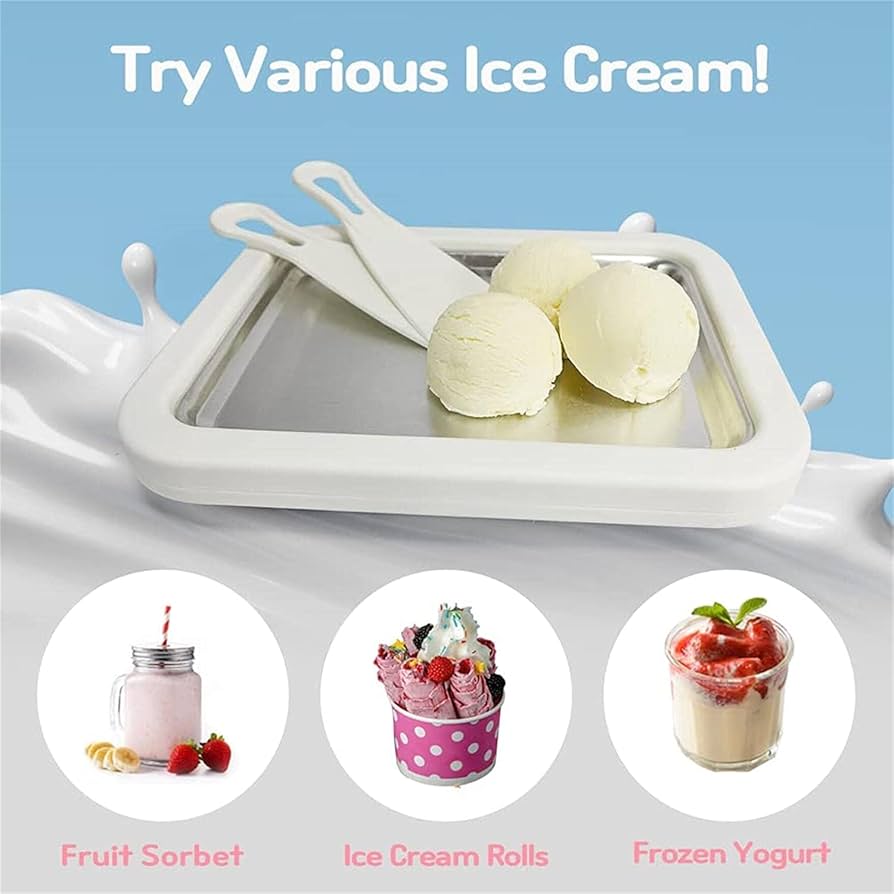 Instant Ice Cream Maker Tray, Kitchen Accessories