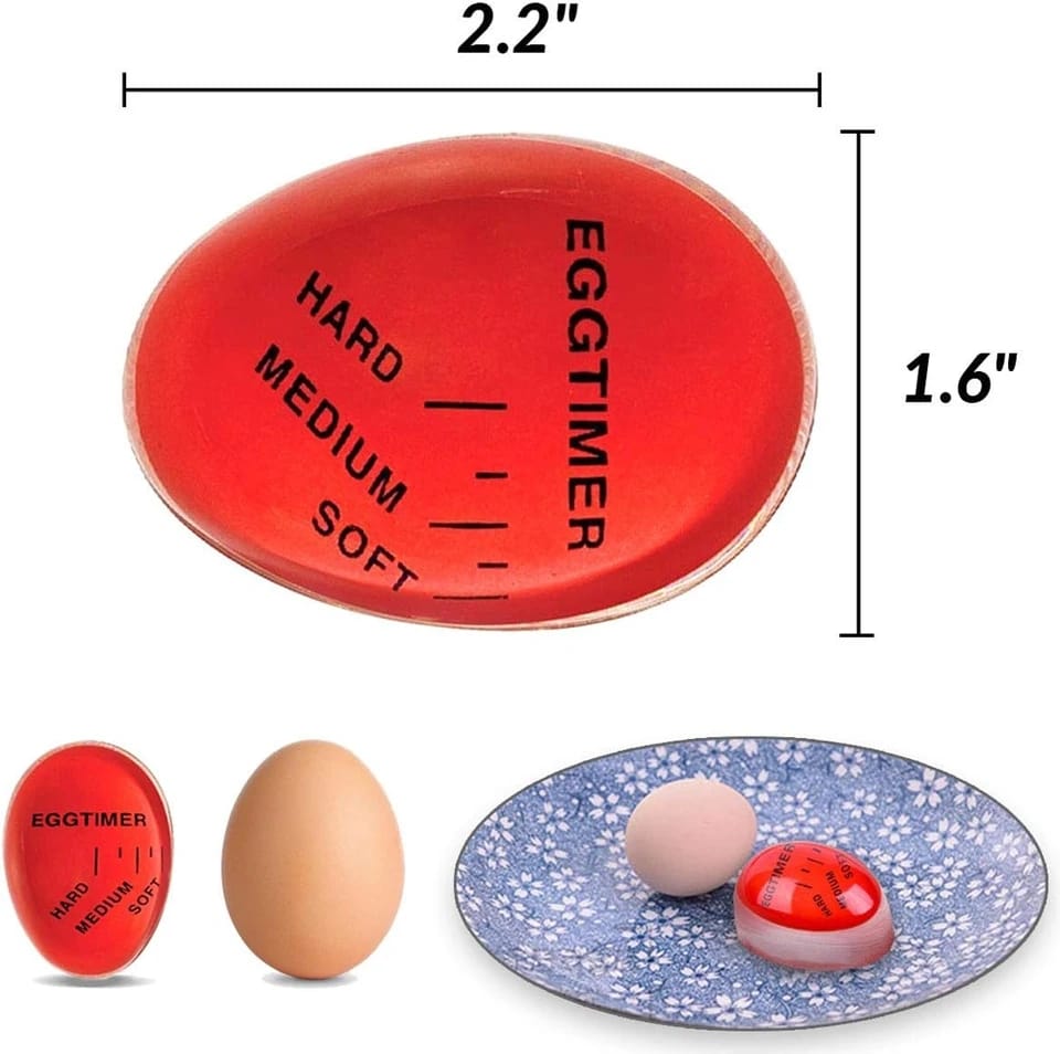 Kitchen Egg Timer Color Changing Cooking Indicator