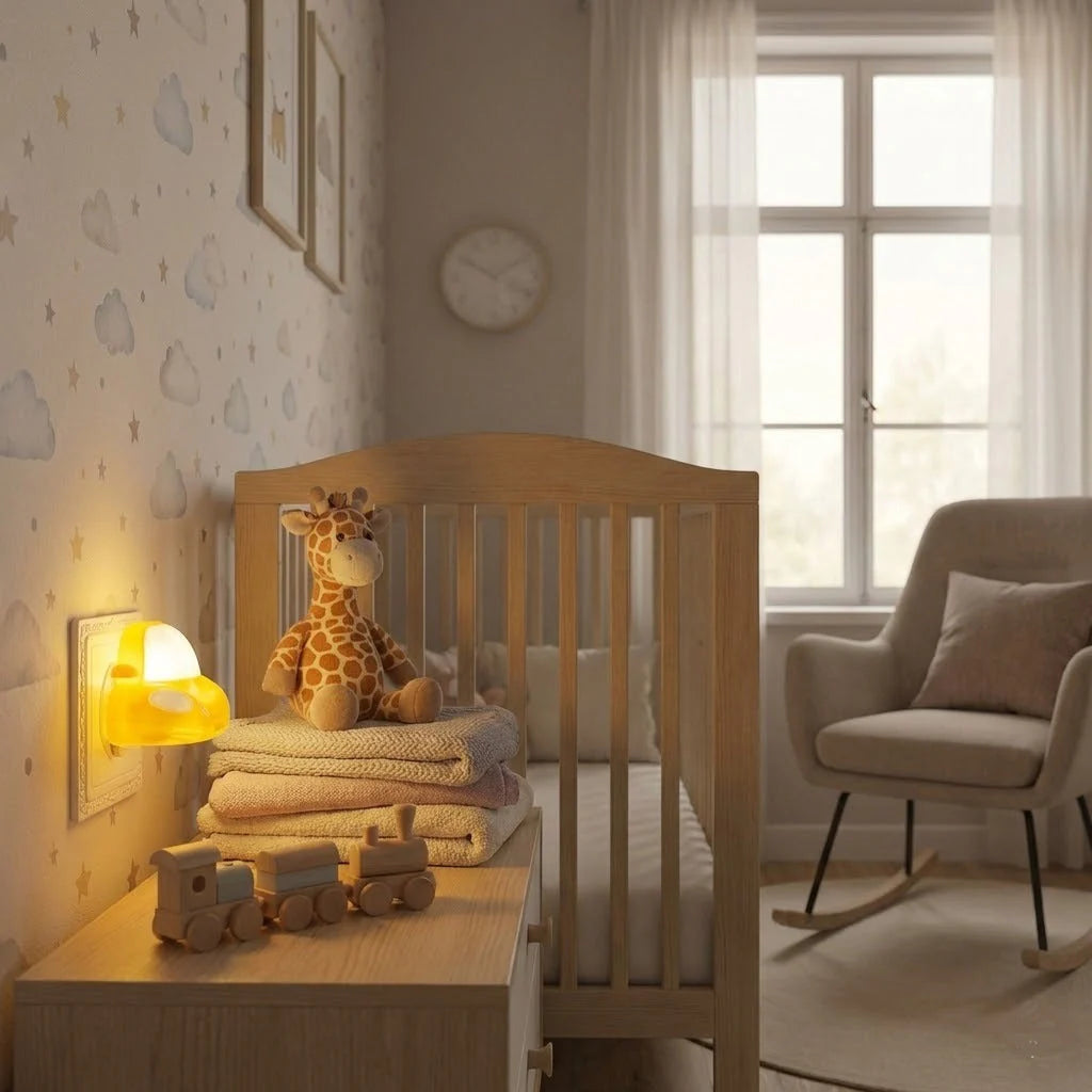 LED Car Shape Socket Night Light, Home and Living