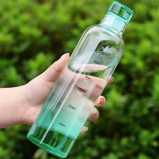 Lightweight Clear Gym Water Bottle with Handle