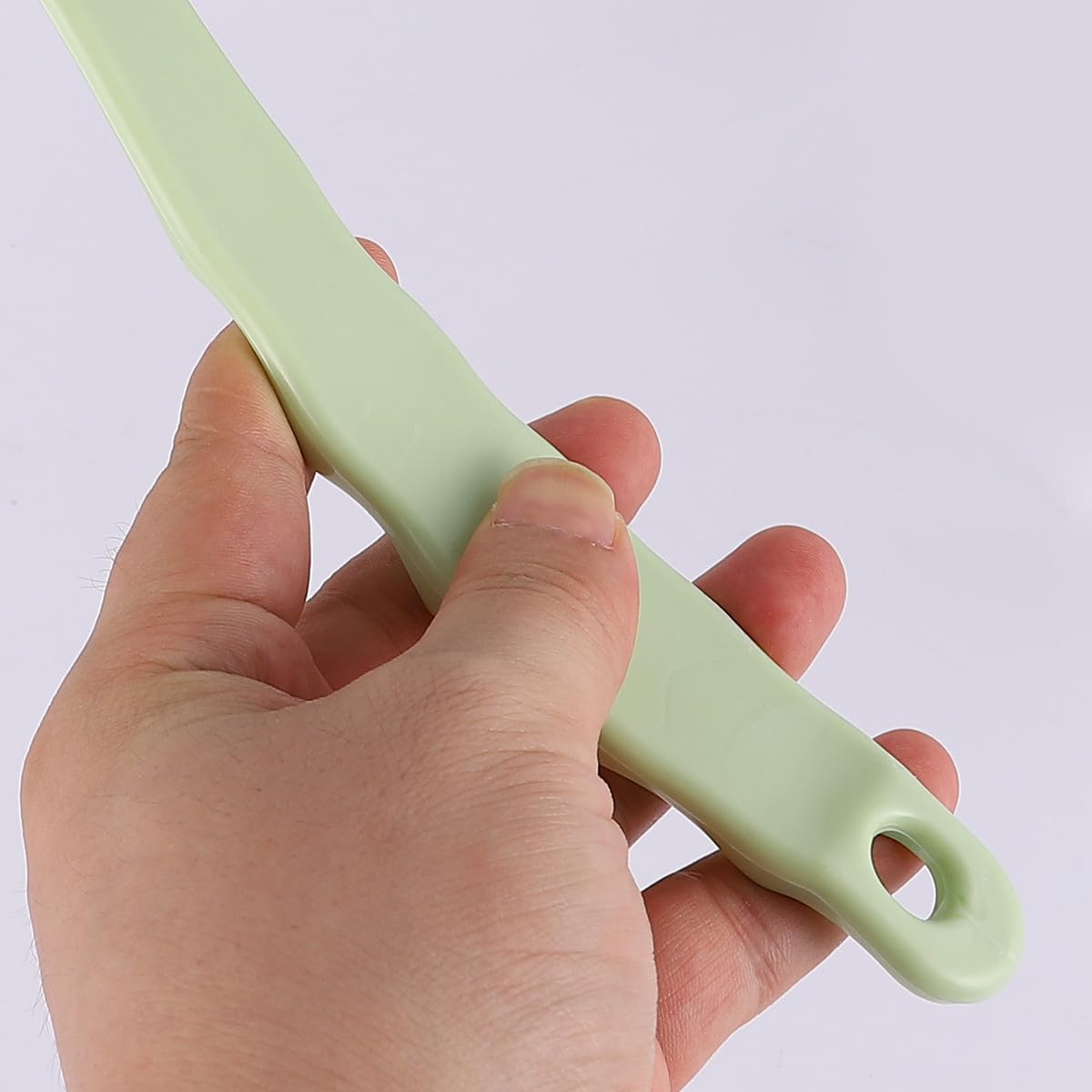 Long Handle Shower Brush with Soft Bristles for Body Cleaning