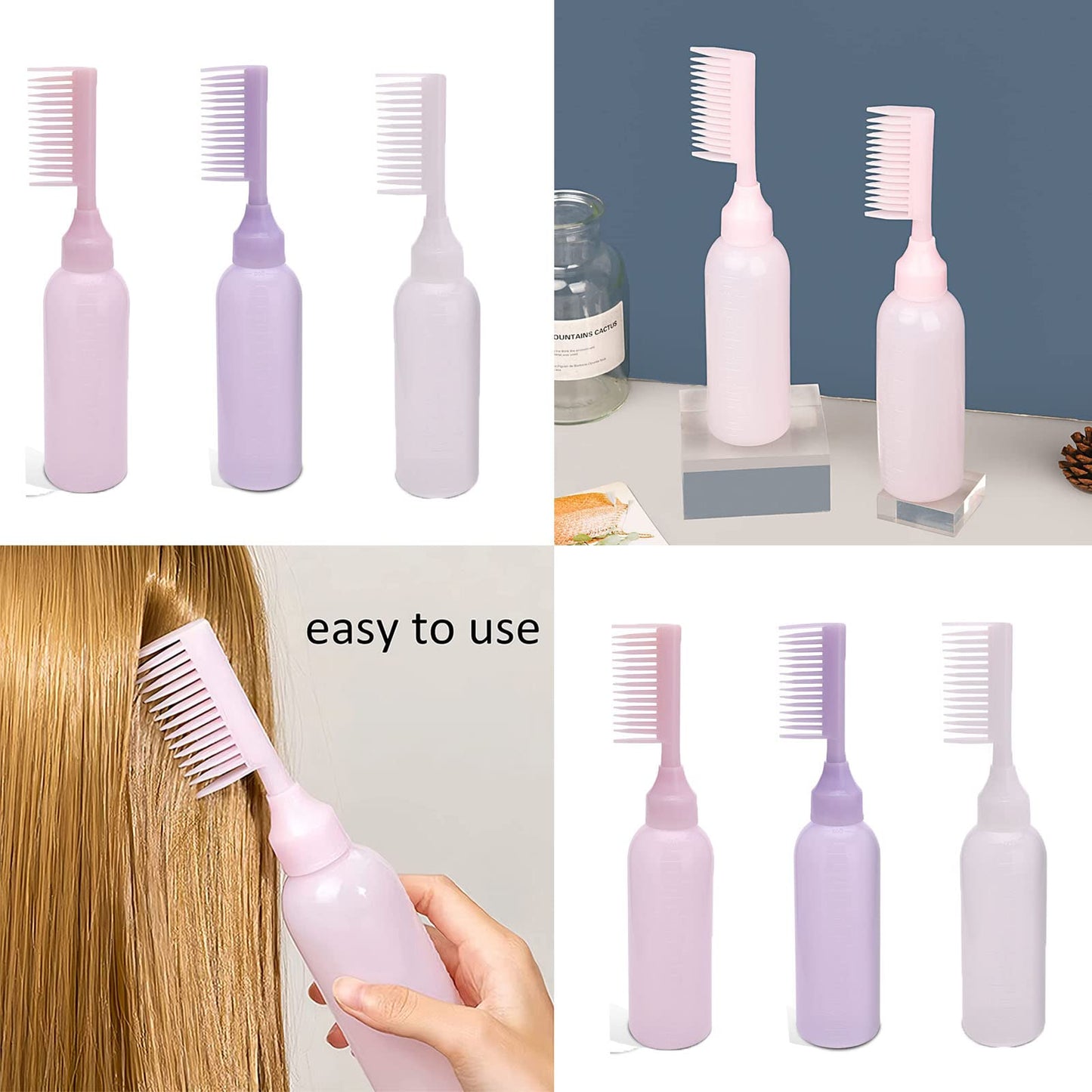 Oil Bottle With Comb, Health & Beauty