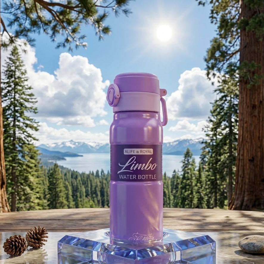 Portable Drinking Water Bottle for School, Office & Travel