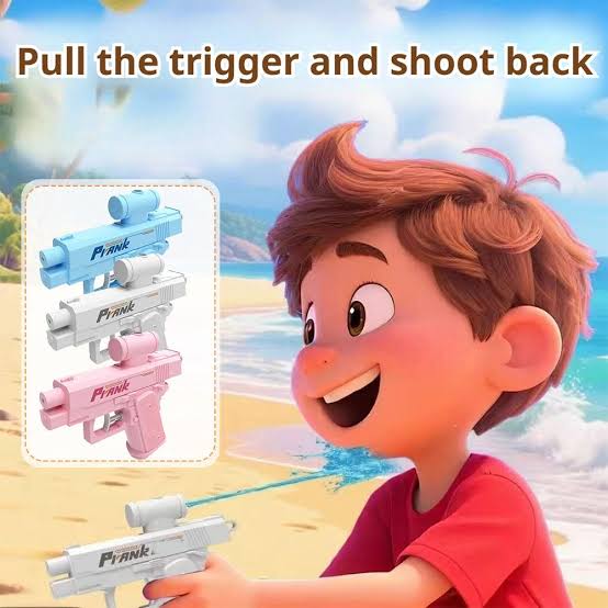 Prank Water Spray Gun Toy – Two-Way Design for Kids’ Outdoor Play