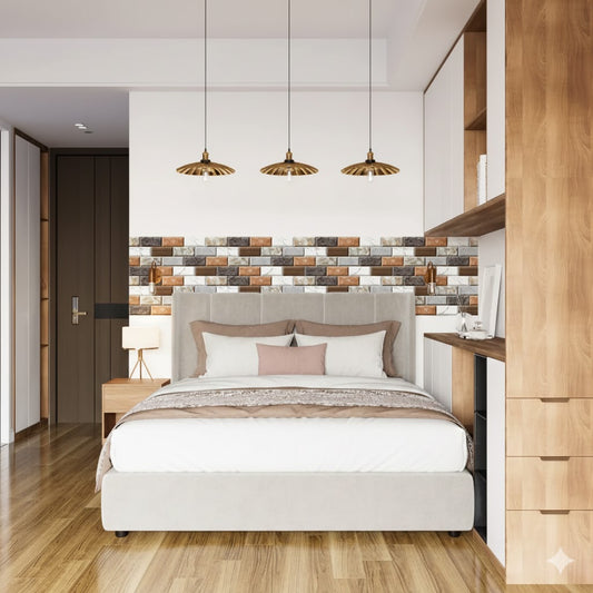 Self-Adhesive Mosaic Tile Stickers, Home and Wall Decor