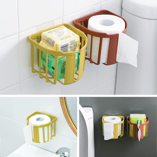 Space-Saving Tissue Roll Storage Organizer