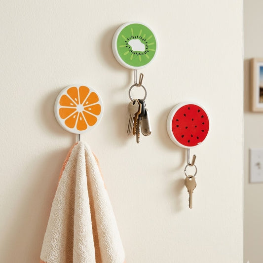 Strong Sticky Wall Hooks for Home Storage Organization