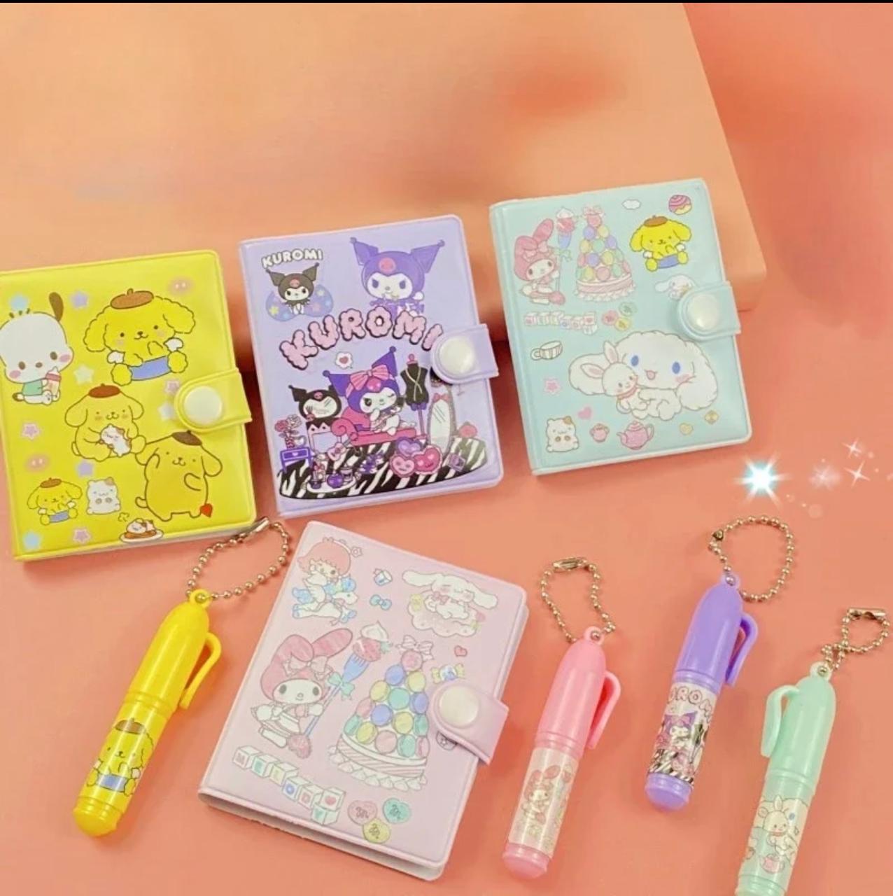 Travel Size Autograph Diary with Pen Set