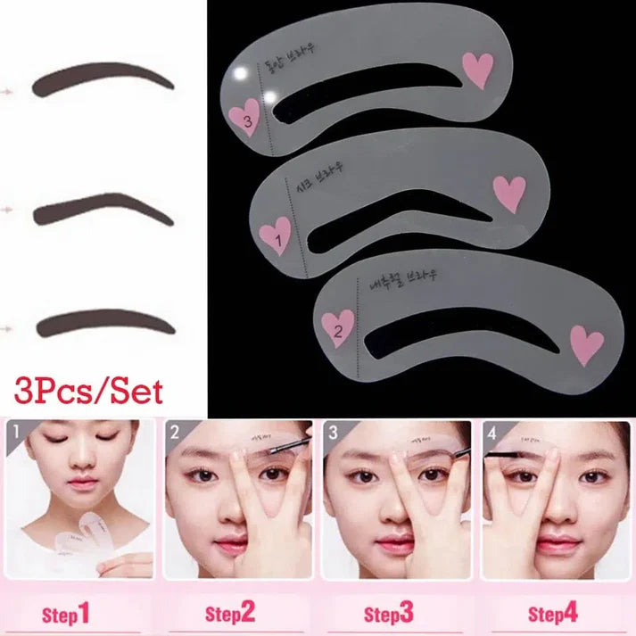Reusable Eyebrow Shaping Stencil