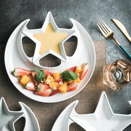Moonlit Star Plates (5-Pack)