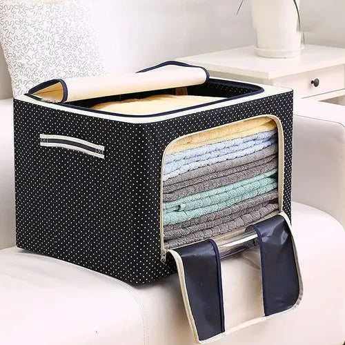 Steel Frame Folding Storage Organizer Bags