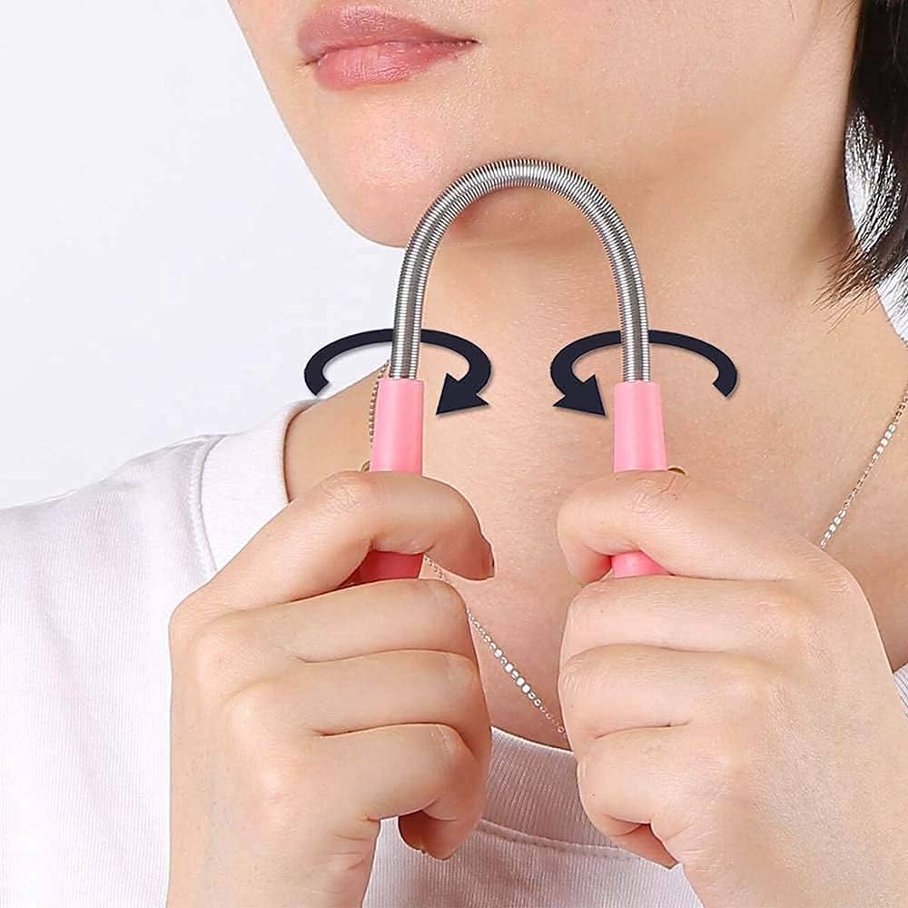 Facial Hair Remover Spring Threading Tool for Women