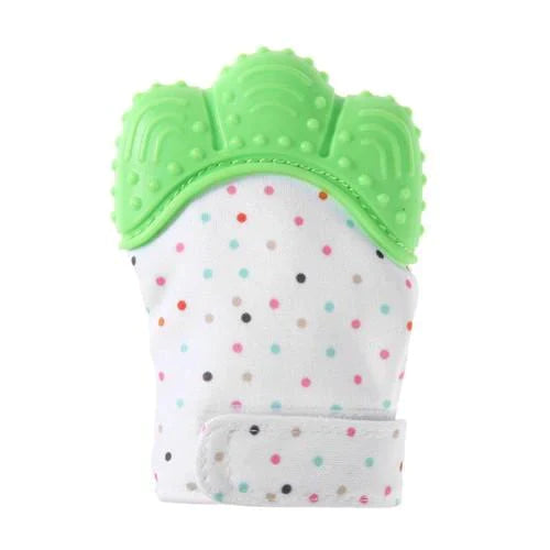 Baby Silicone Teething Mitten Glove