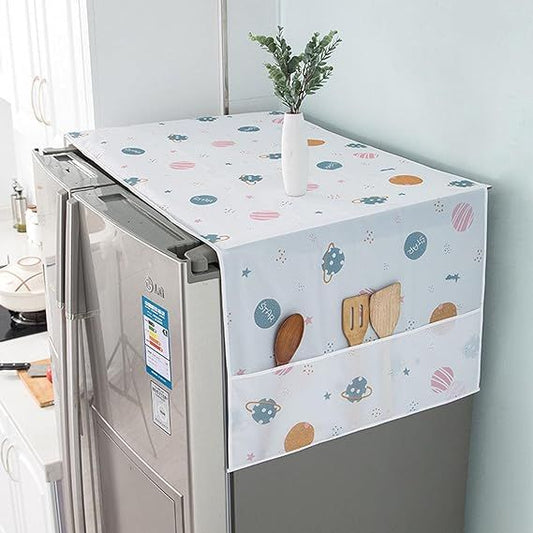 Imported Transparent Fridge Cover