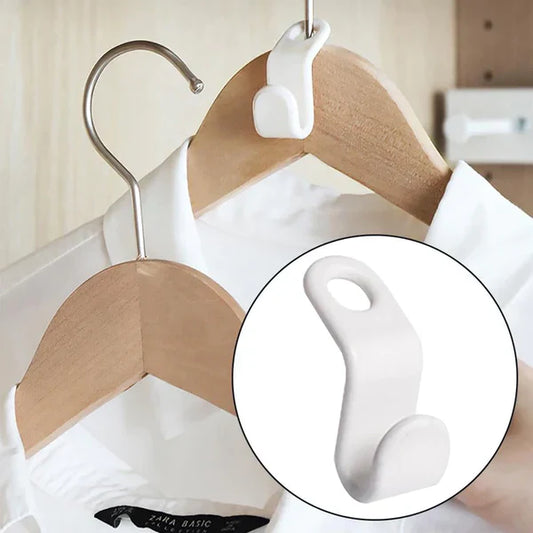 4 Pcs Clothes Hanger Connector Hooks