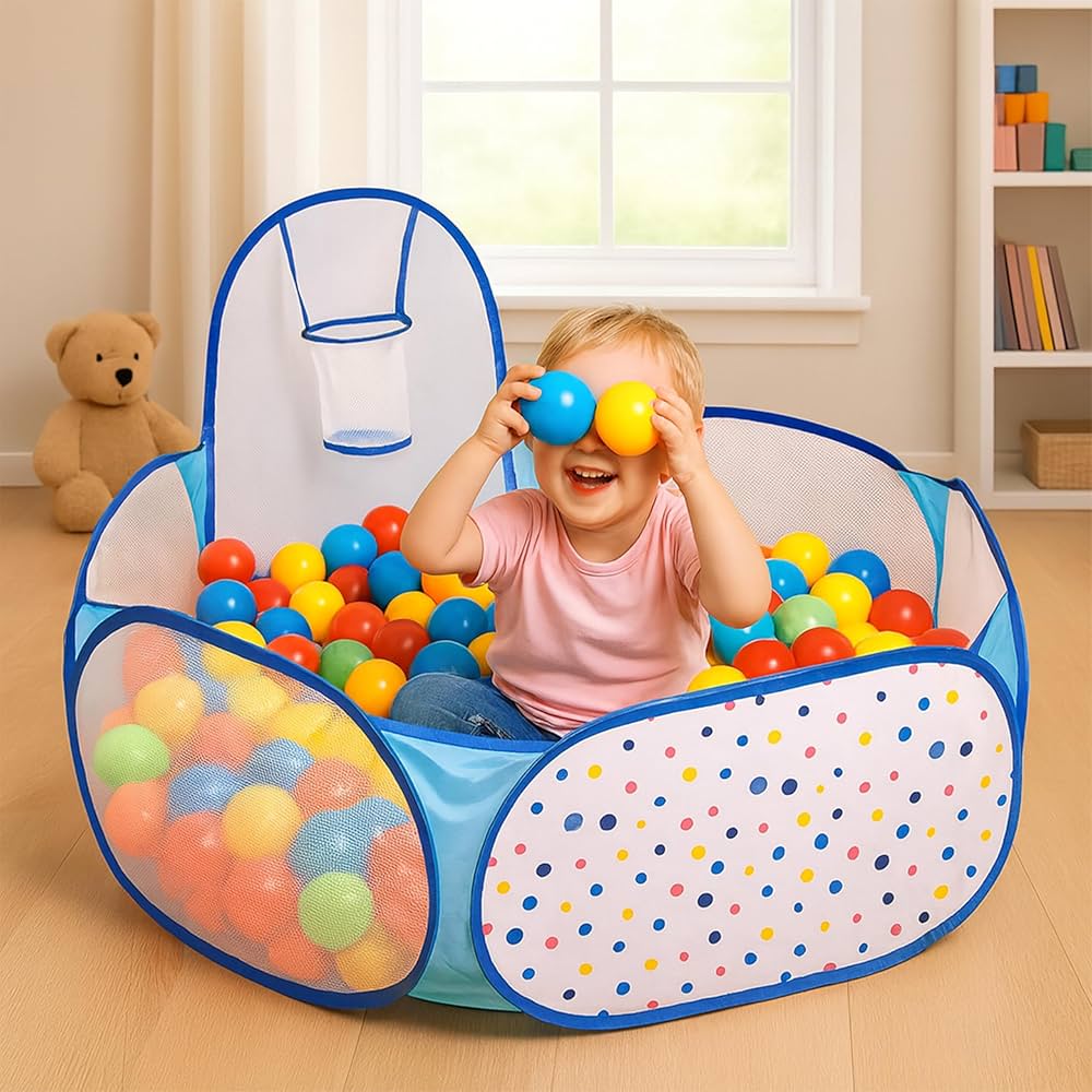 1.2M Playtime Ball Pool with 36 Balls, Babies and Toys 