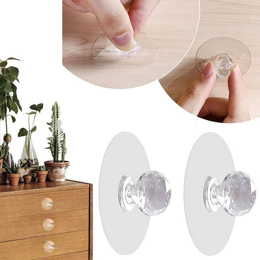 10 Pcs Sticky Drawer Handle