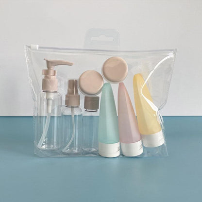 11 Pcs Portable Travel Cosmetic Kit