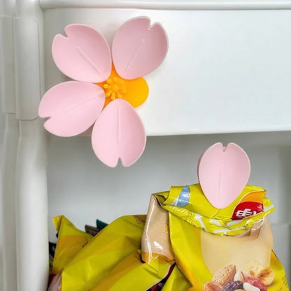 Floral Magnetic Bag Clip Multipurpose Food Storage Sealer