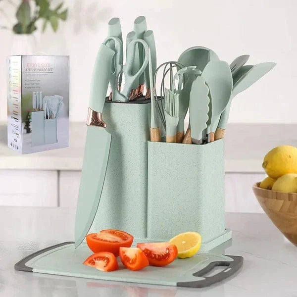 19Pcs Utensil Set, Kitchen Accessories 