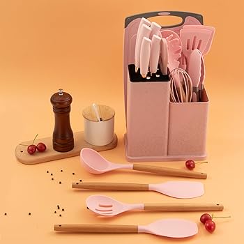 19Pcs Utensil Set, Kitchen Accessories 