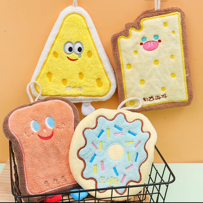 1Pcs Cartoon Kitchen Towel, Kitchen Accessories 