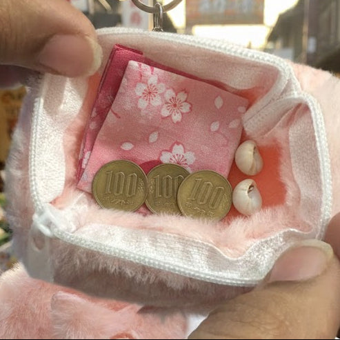 1Pcs Smiley Keychain Pouch, Home and Living 