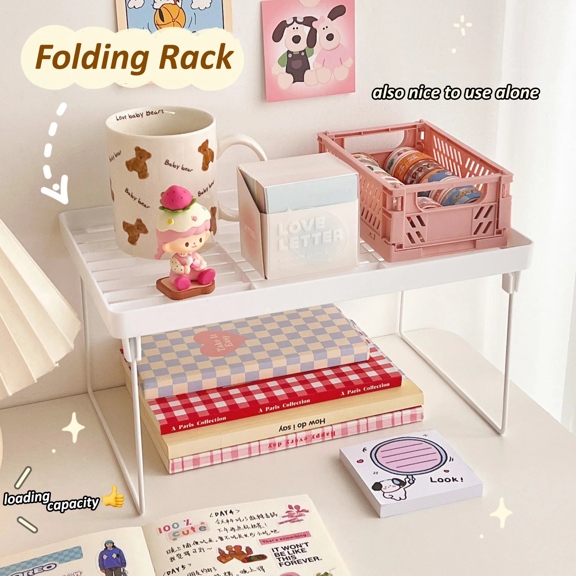 1Pcs Stack Up Shelf, Home and Living 