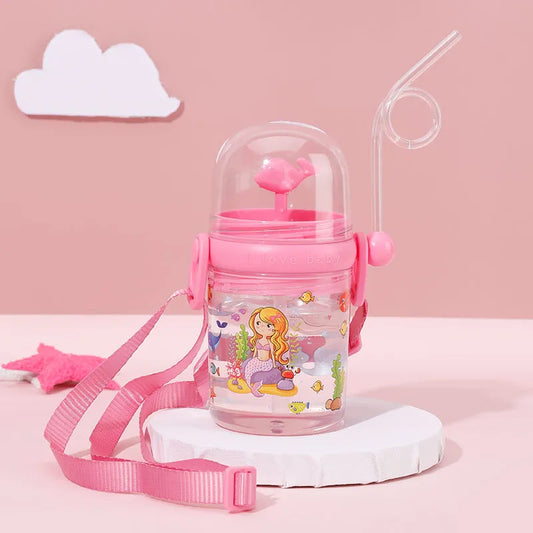250ml Dolphin-Themed Water Bottle