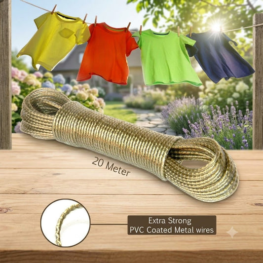 20-Meter Golden Rope: Reliable Strength, Refined Look