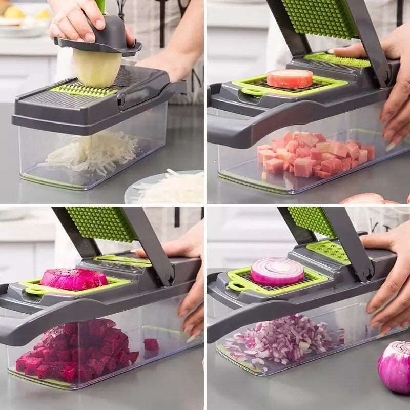 12 in 1 Multifunctional Vegetable Slicer Cutter Shredder