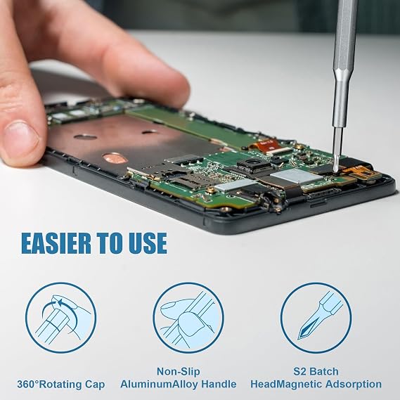 24-in-1 Magnetic Screwdriver Set – Professional Precision Tools for Easy Repairs