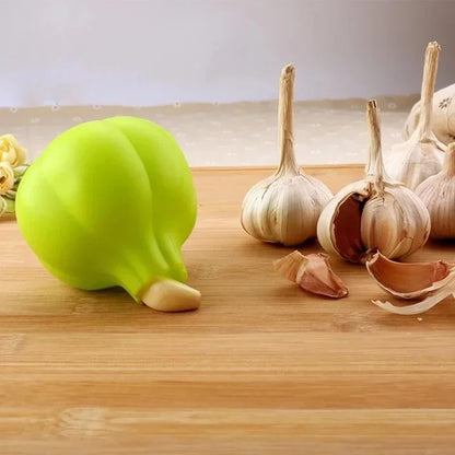 Silicone Garlic Shape Garlic Peeler