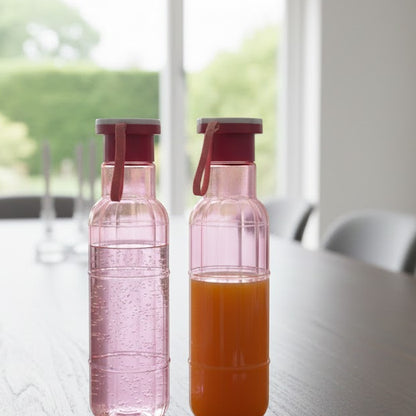 2Pcs Reusable Plastic Water Bottles