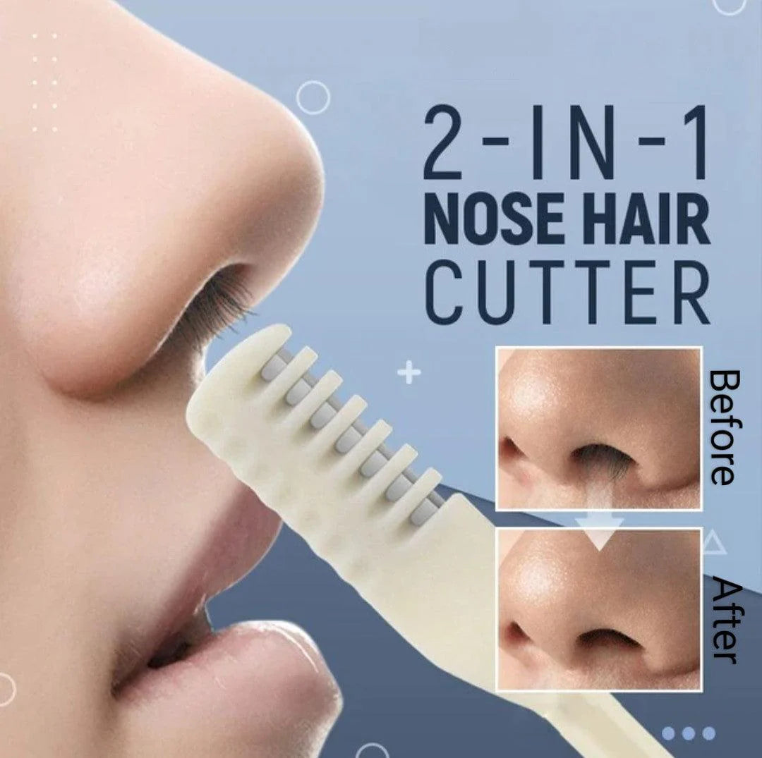 2-Piece Dual Tip Nose Hair Remover