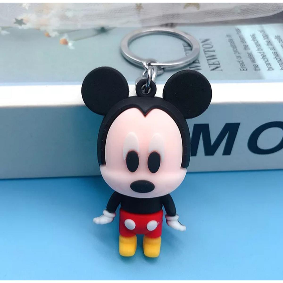 Pack Of 3 Random Characters Rubber Keychains