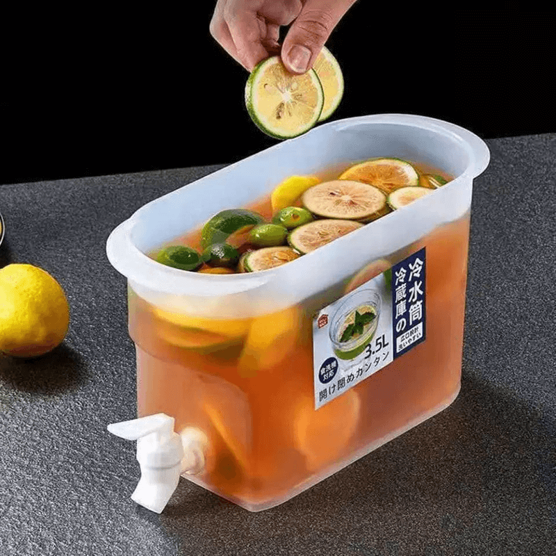 3.5L Juice Storage Container – Perfect for Juice & Drinks, Kitchen Accessories 